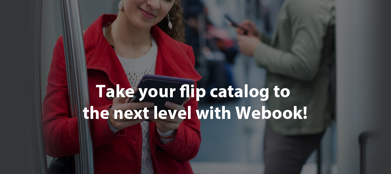 Take your flip catalog to the next level with Webook!
